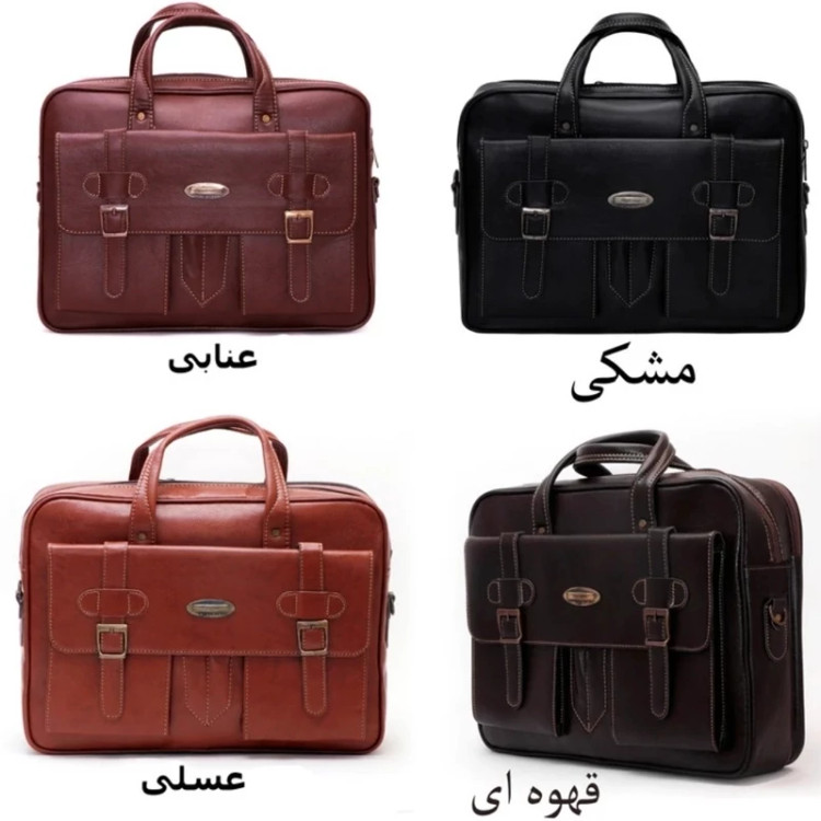 کیف اداری طرح چرم دیپلمات